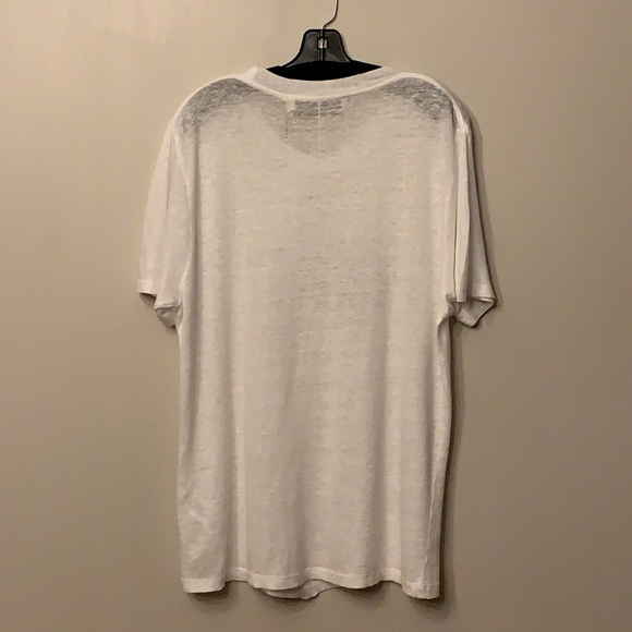 💕HP💕IRO Lucie Linen white T-shirt - Picture 4 of 11